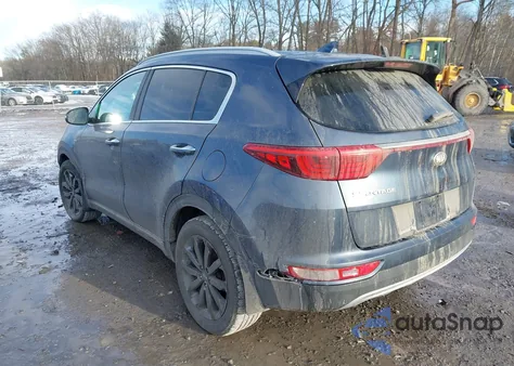 2018 Kia Sportage Ex from USA, damaged, VIN KNDPNCAC4J7408844